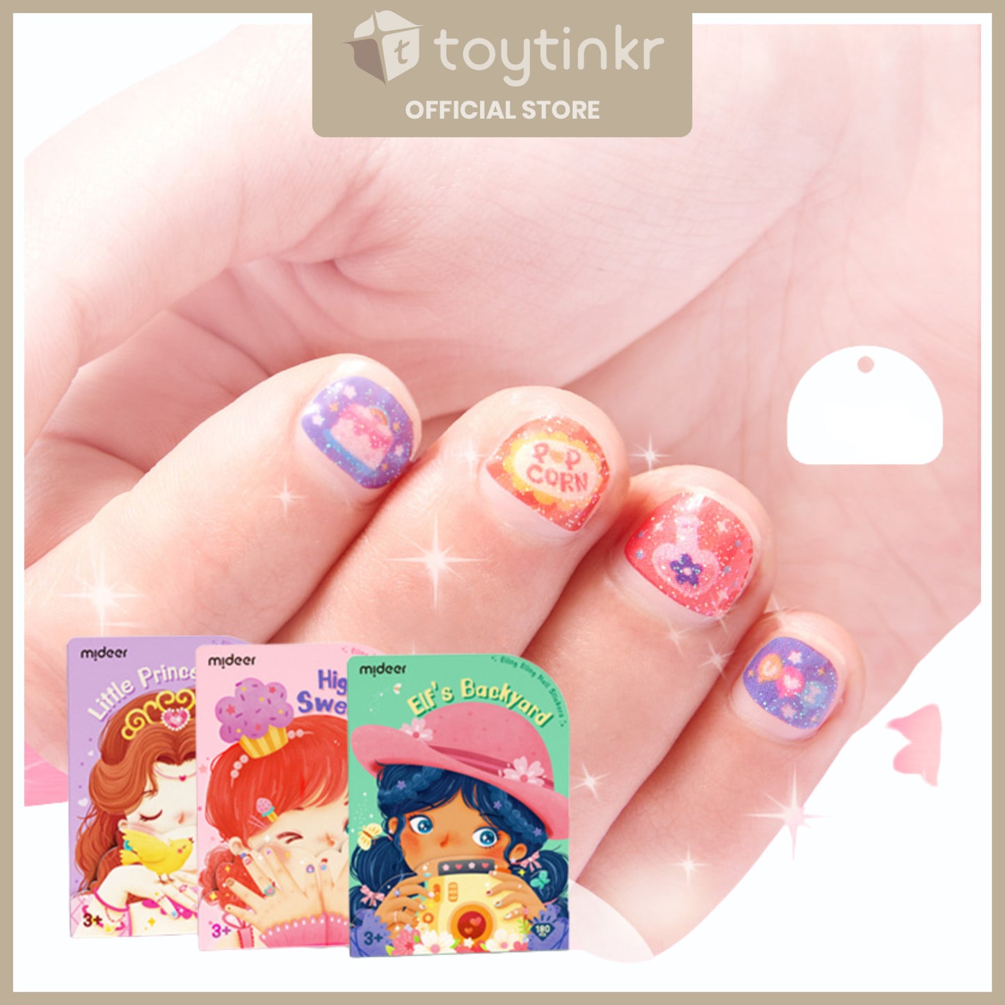 Mideer Bling Bling Nail Stickers by Toytinkr