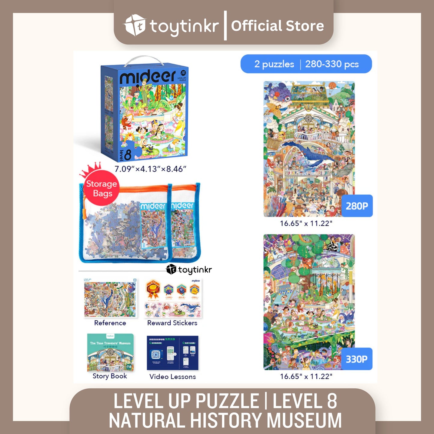 Mideer Advanced Puzzle Level 1 to 9 by Toytinkr