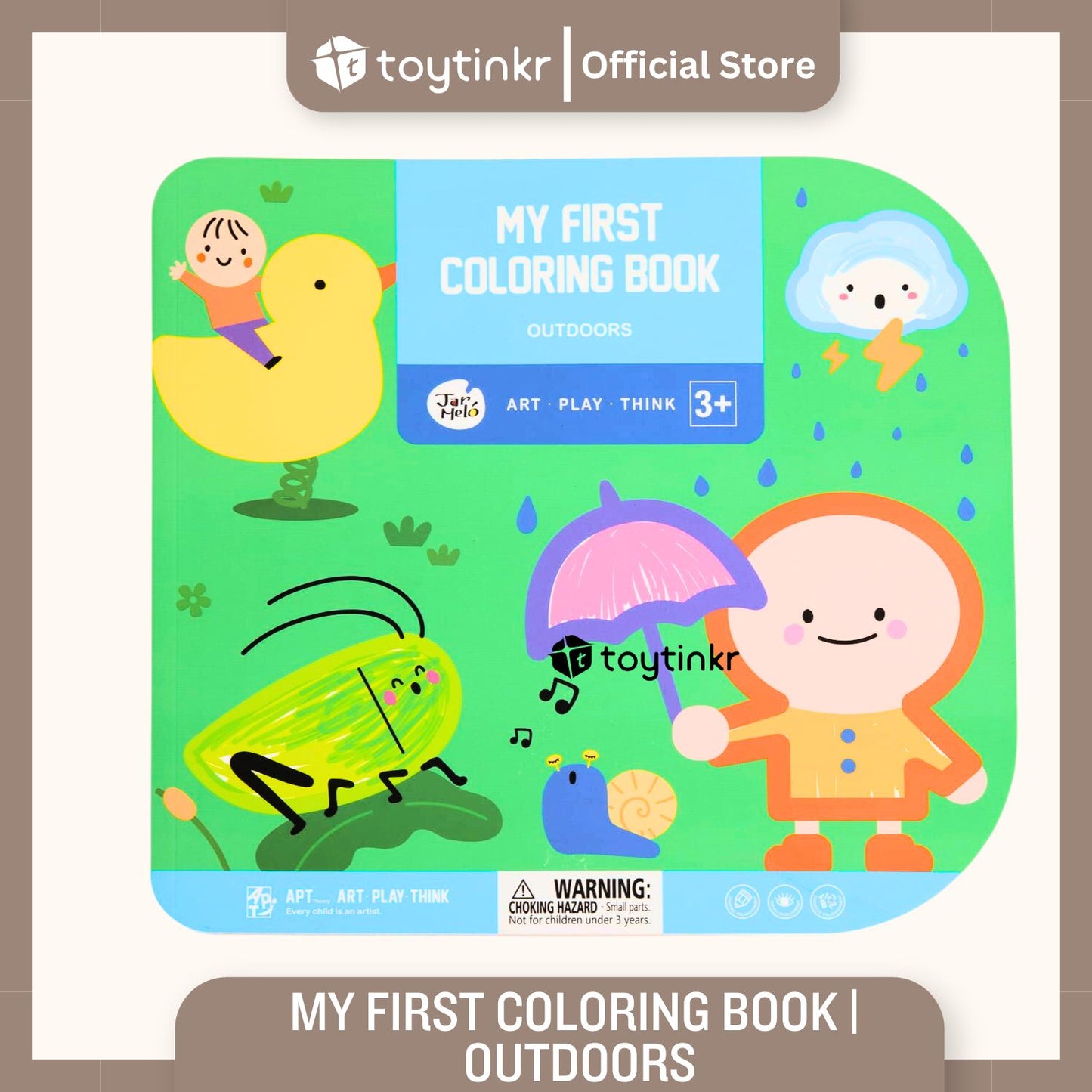 Jar Melo My First Coloring Book by Toytinkr