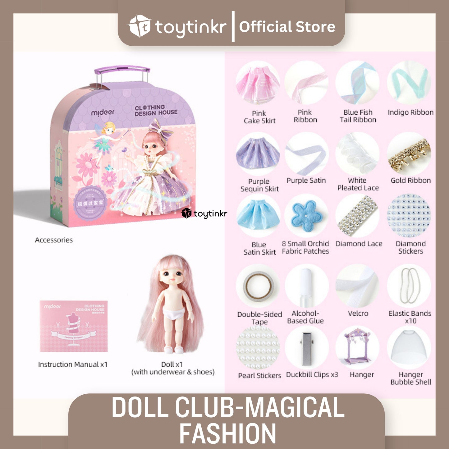 Mideer Doll Club - Magical Fashion by Toytinkr