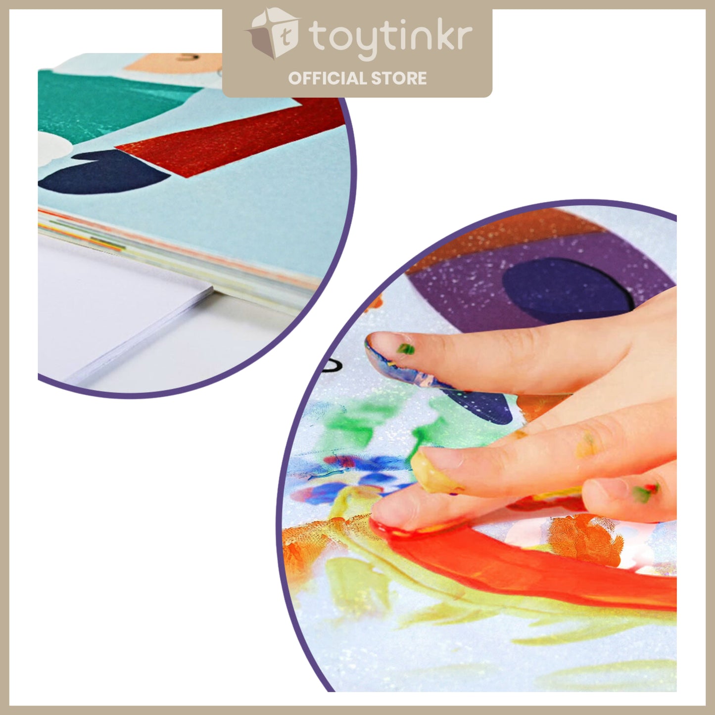 Jar Melo Finger Painting Paper By Toytinkr