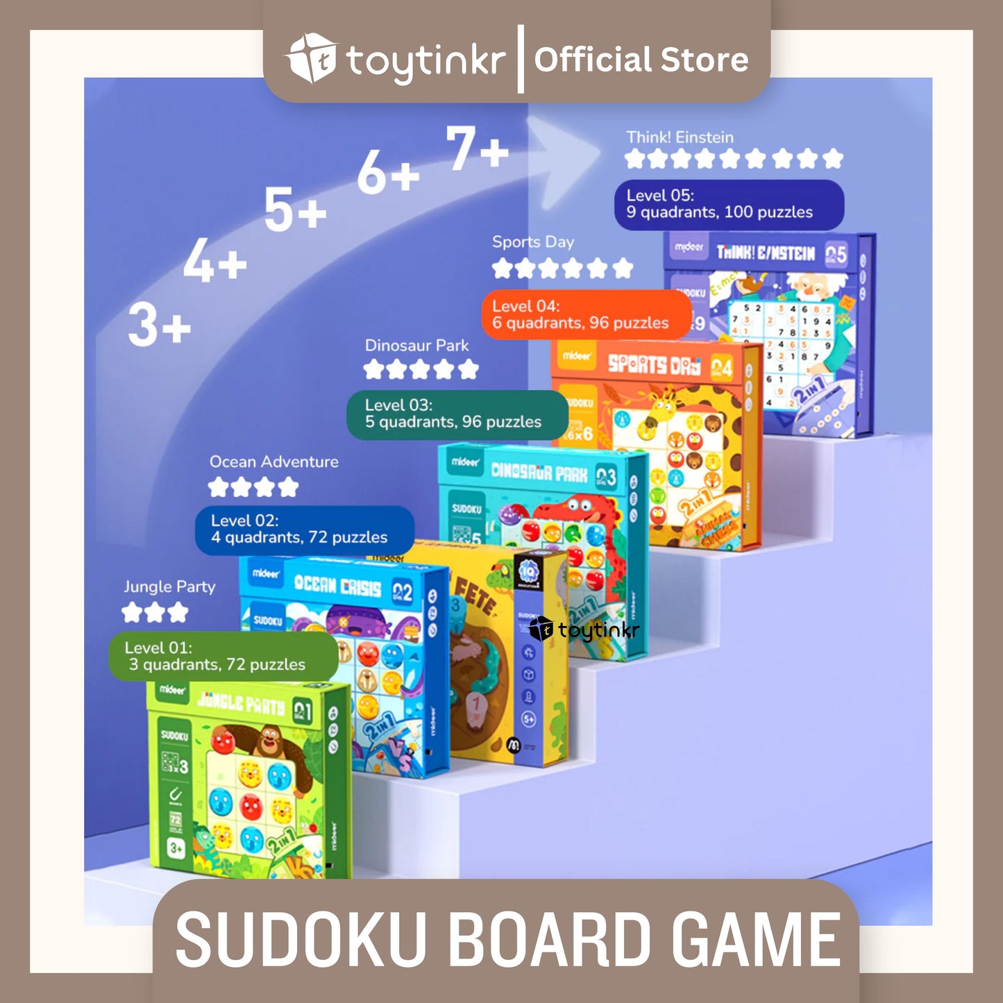 Mideer Sudoku Board Game by Toytinkr