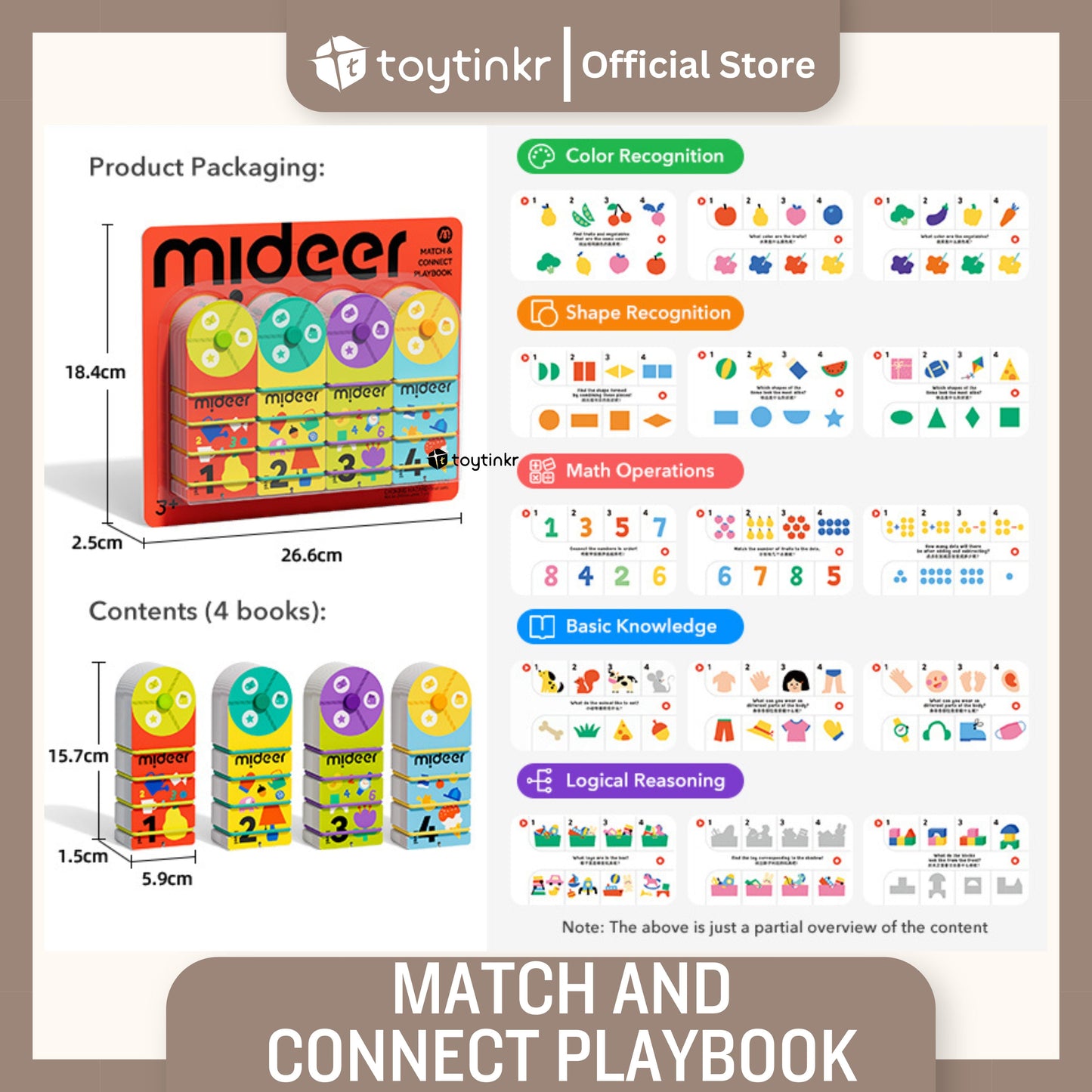 Mideer Match and Connect Playbook by Toytinkr