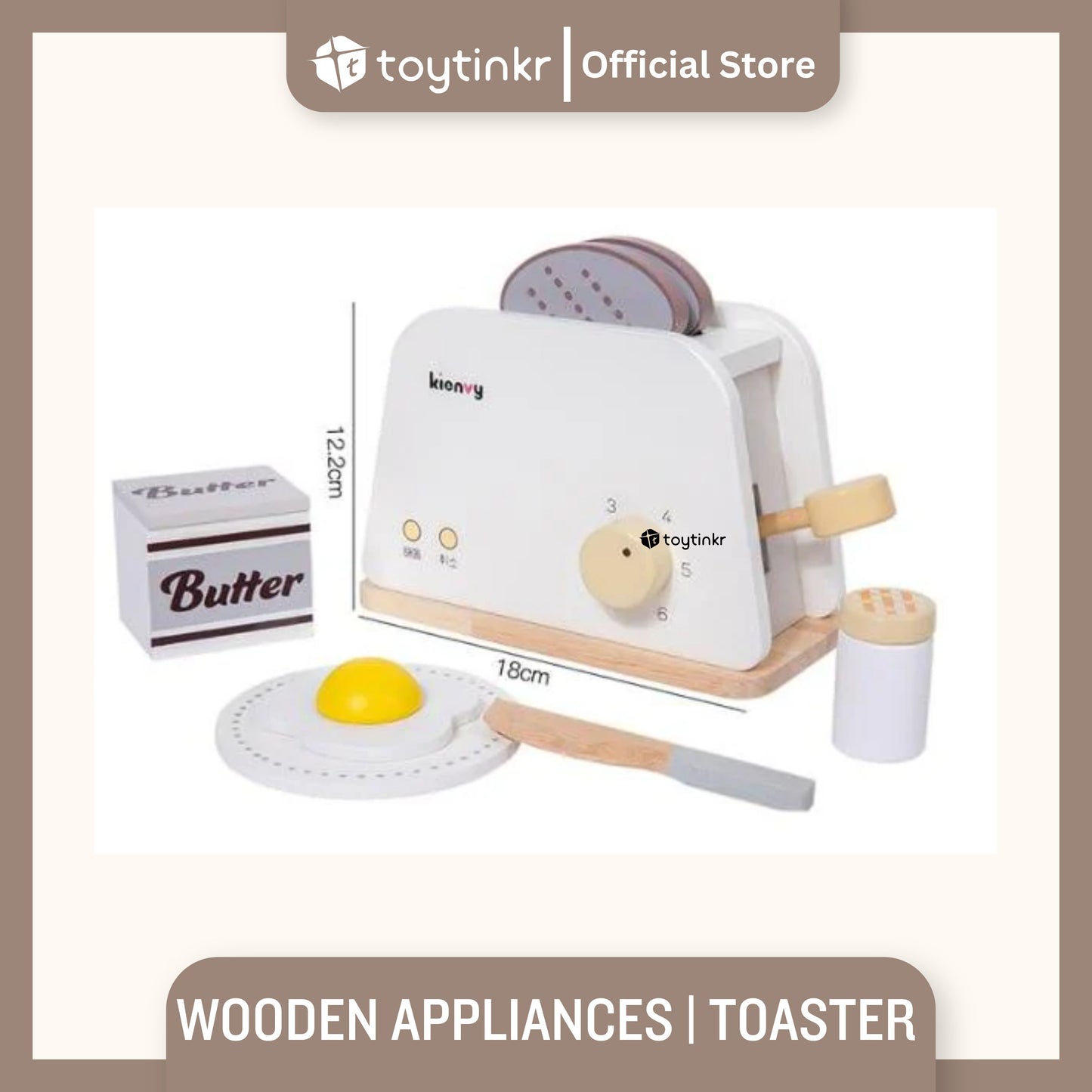 Pretend Wooden Appliances by Toytinkr