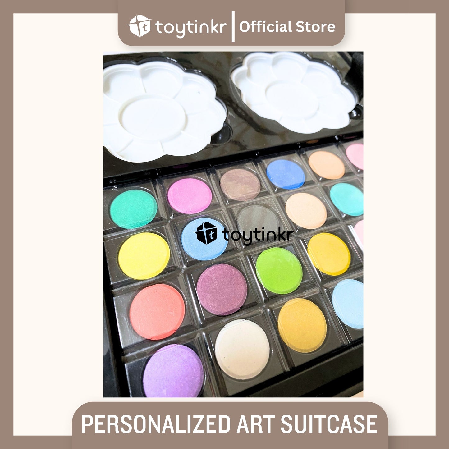 Toytinkr Personalized Art Suitcase by Toytinkr