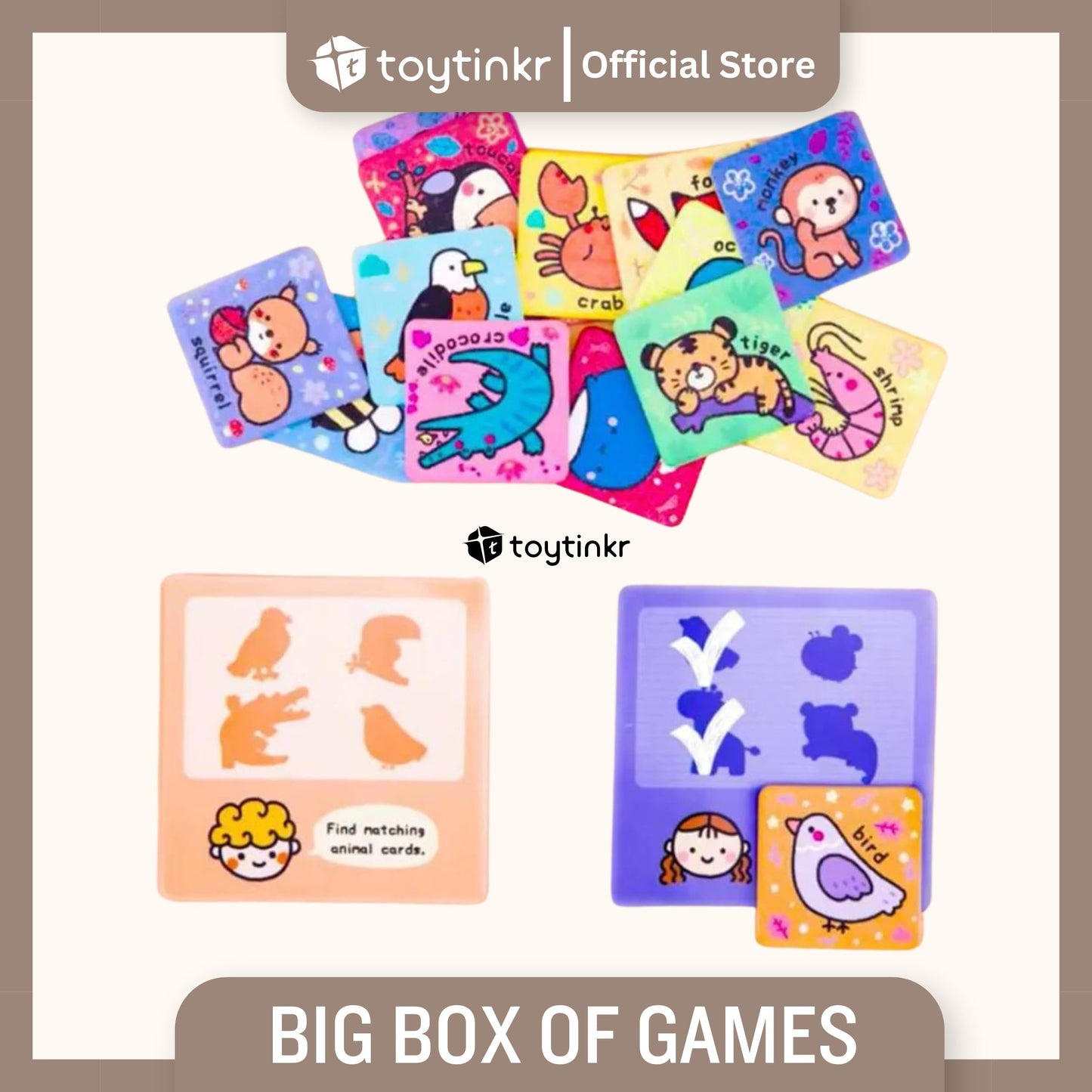 Jar Melo Big Box of Games by Toytinkr
