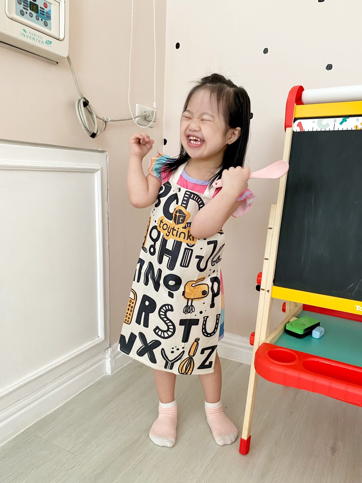 Kids Alphabet Apron by Toytinkr