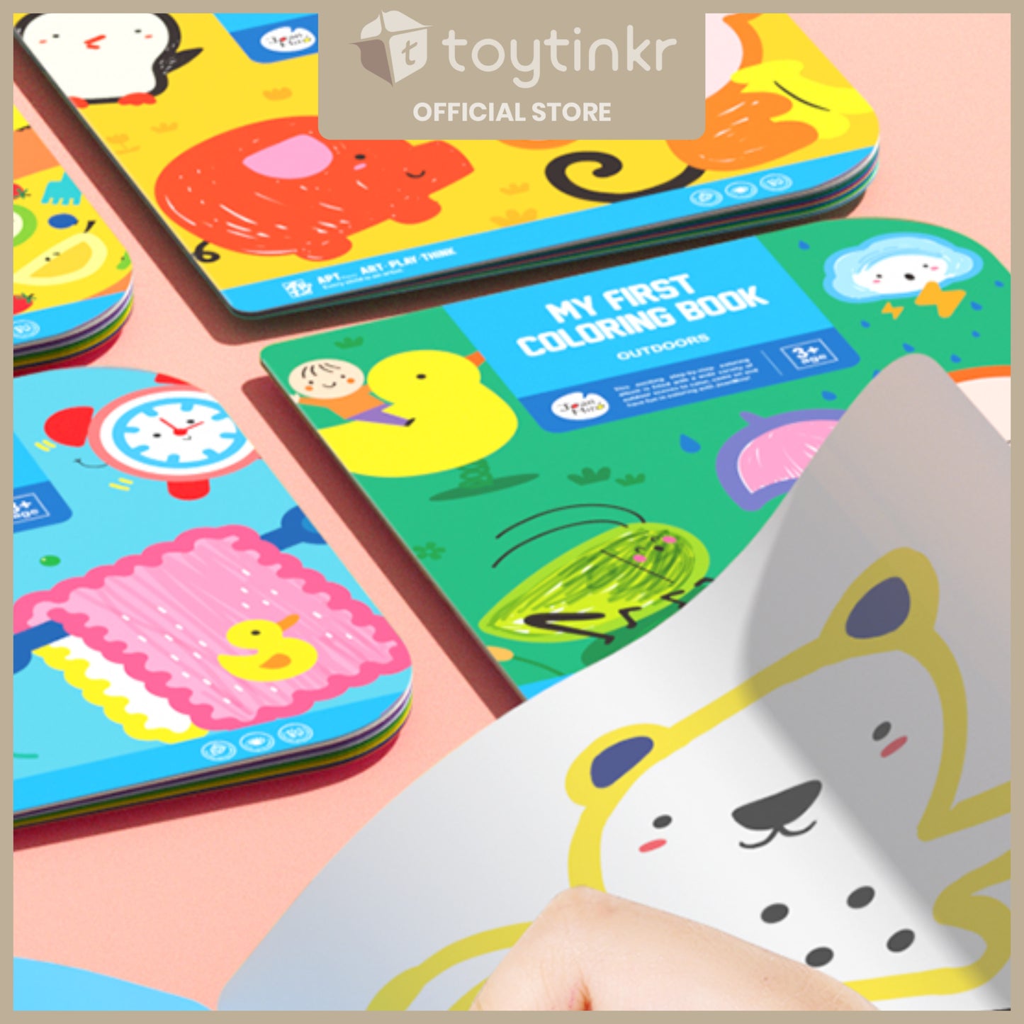Jar Melo My First Coloring Book by Toytinkr