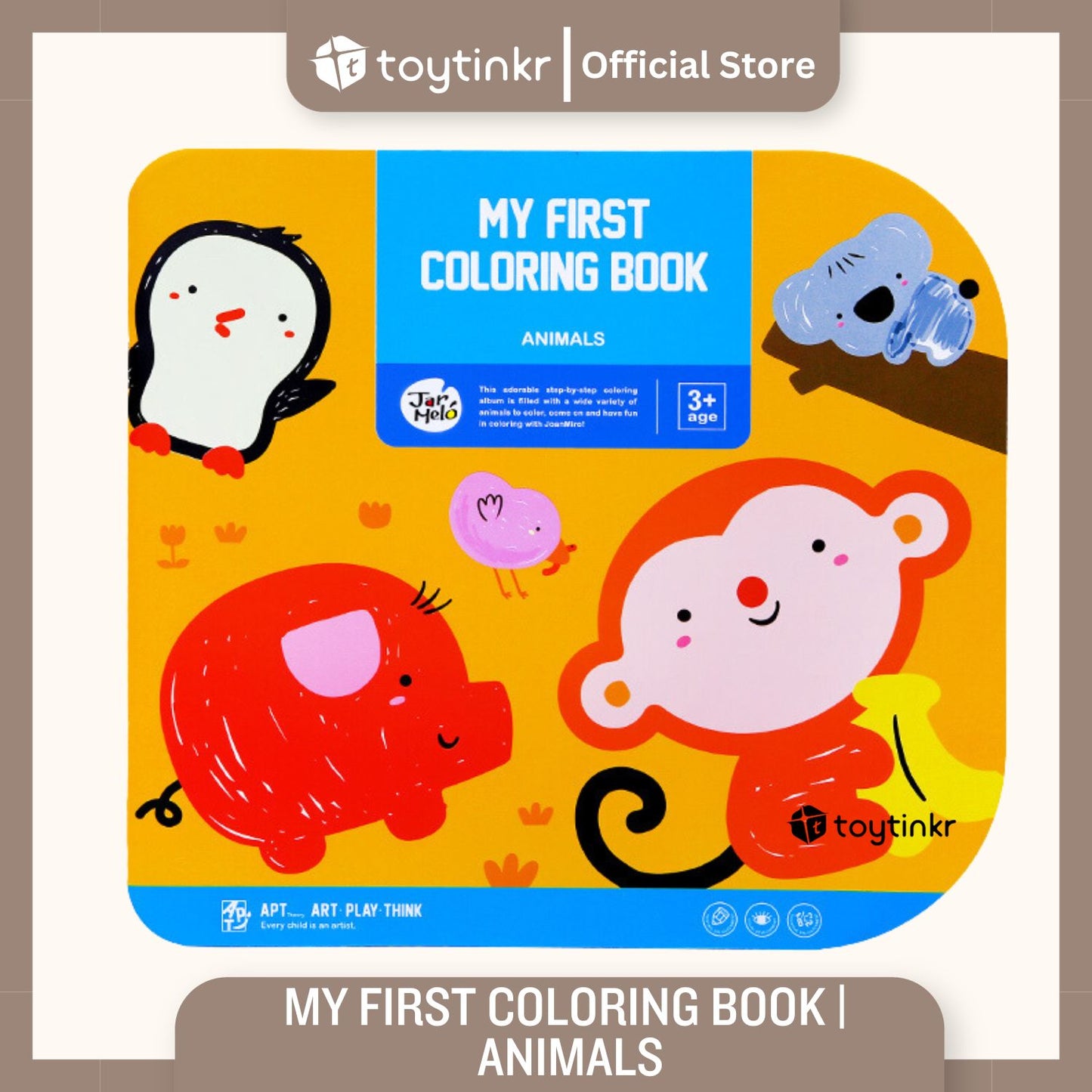 Jar Melo My First Coloring Book by Toytinkr