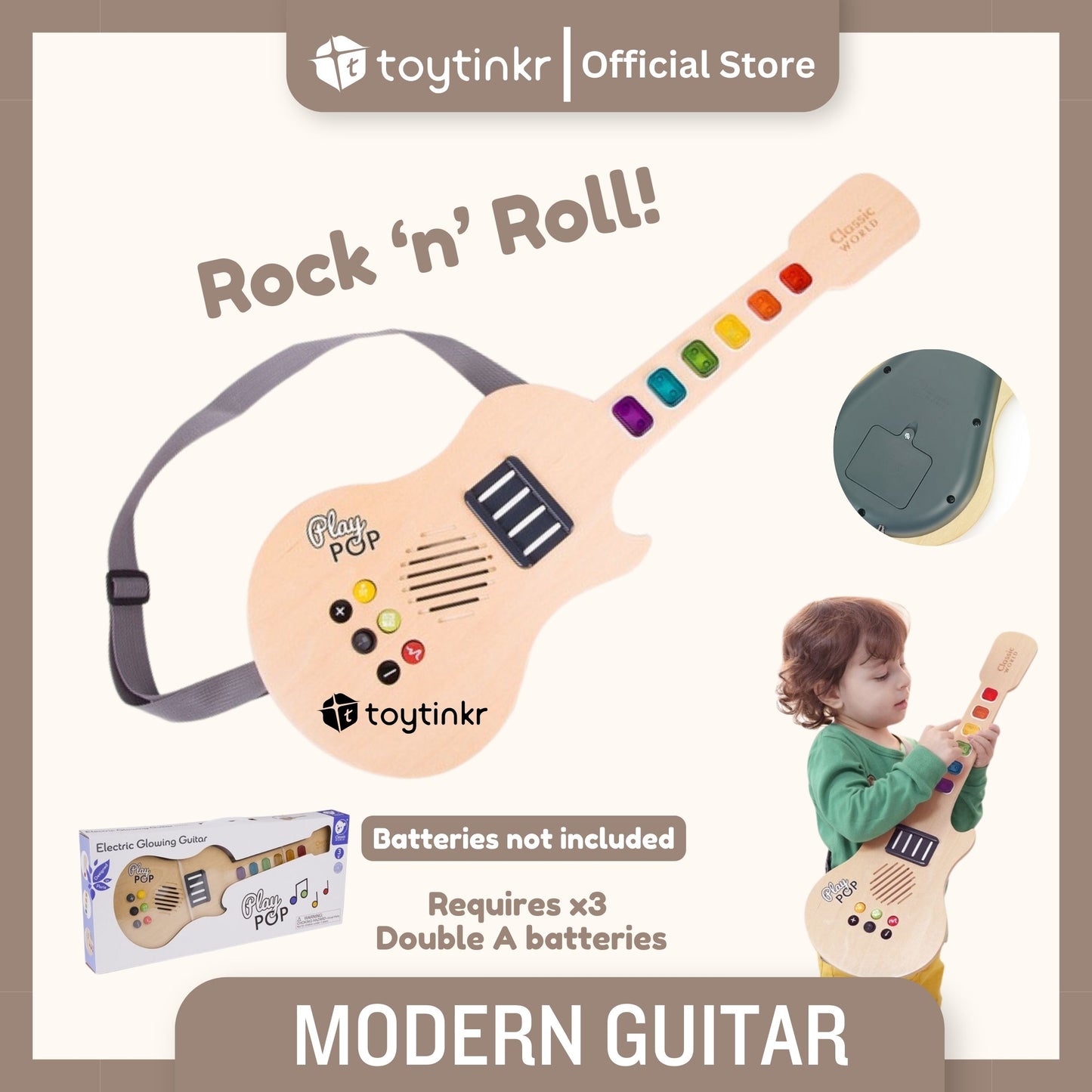 CW Modern Guitar by Toytinkr