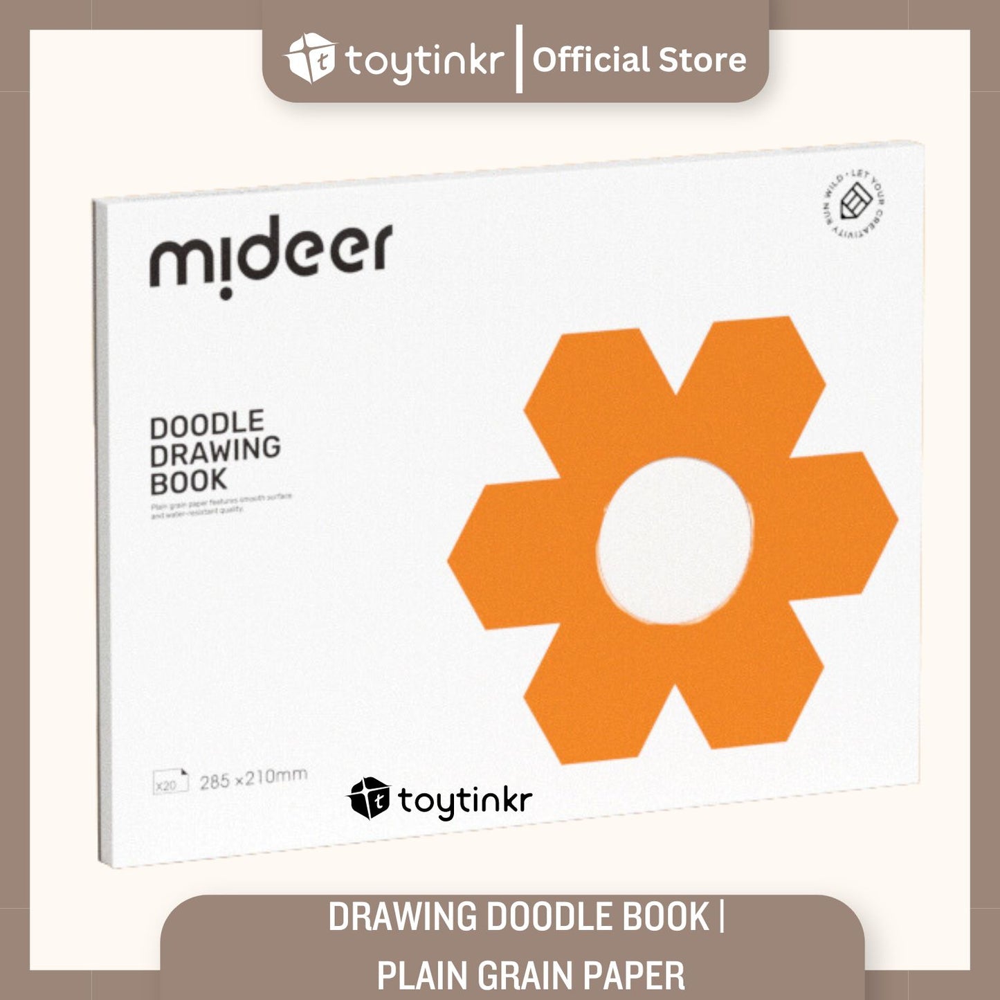 Mideer Drawing Doodle Book By Mideer