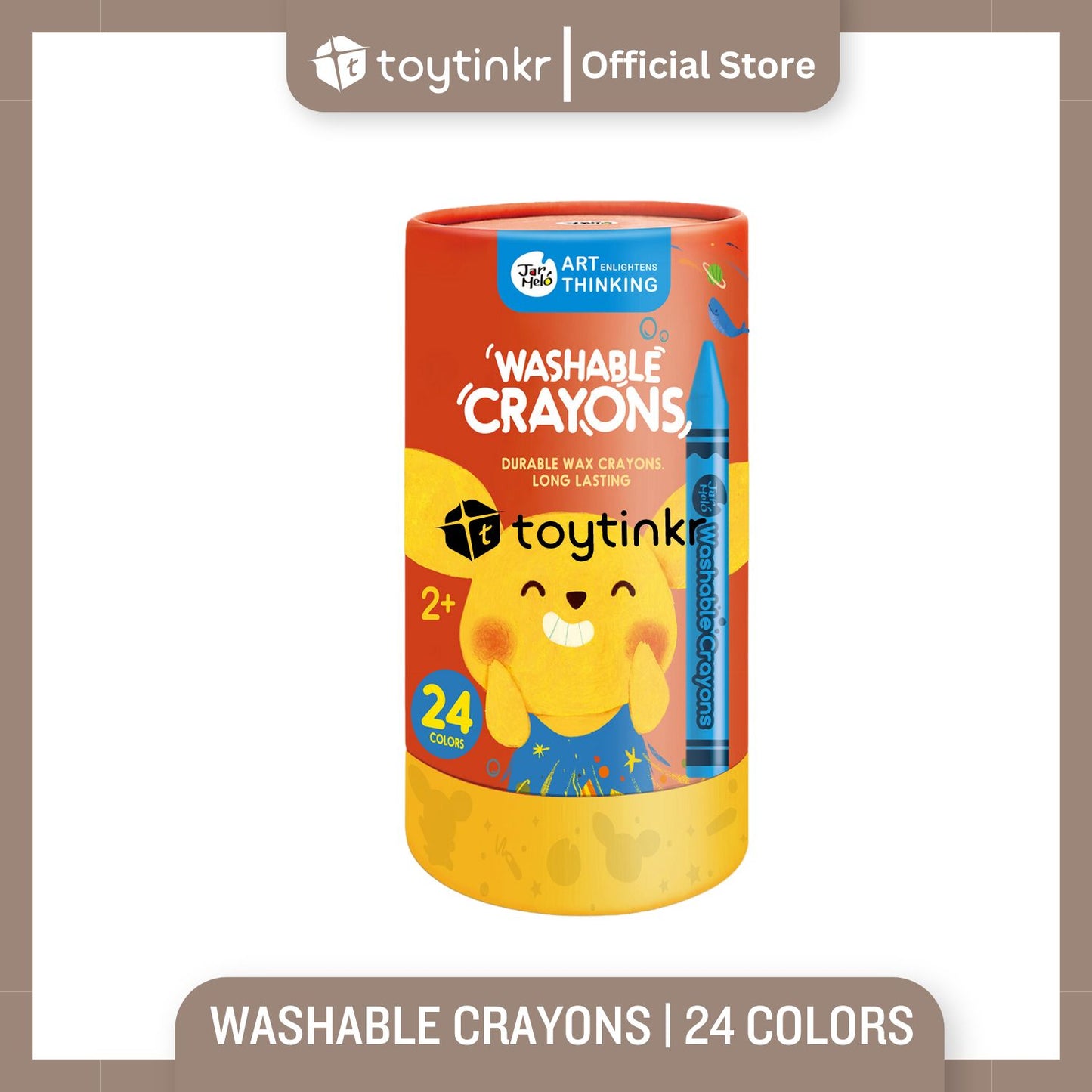 Jar Melo Washable Crayons by Toytinkr