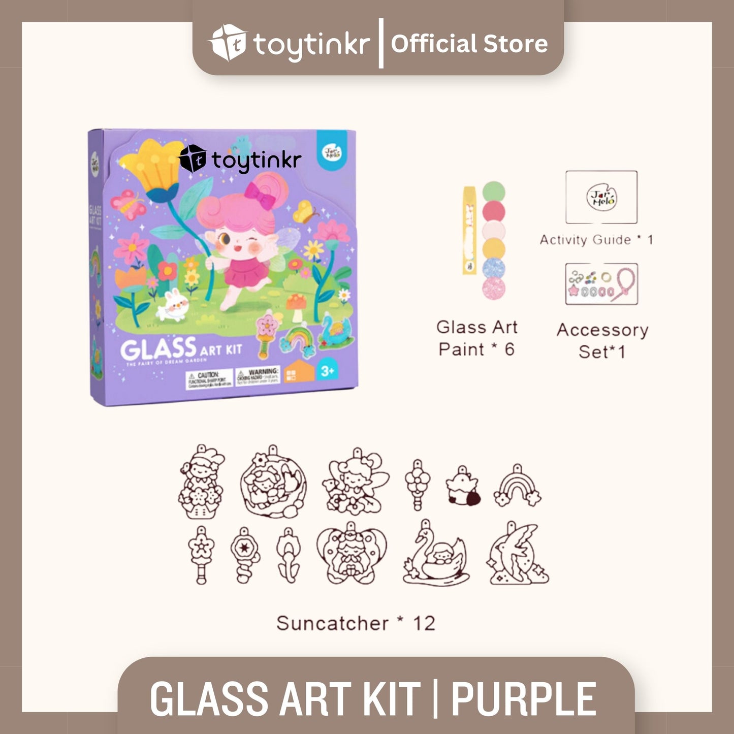 Jar Melo Glass Art Kit By Toytinkr