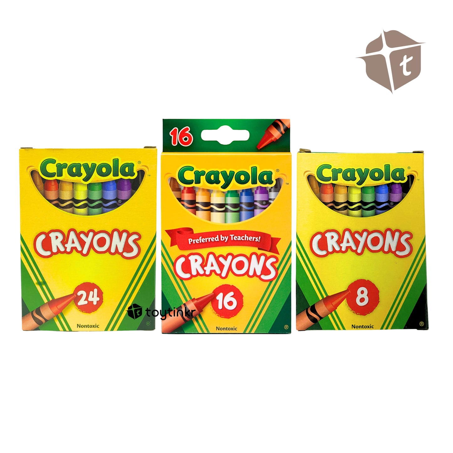 Crayola 16 Colors by Toytinkr