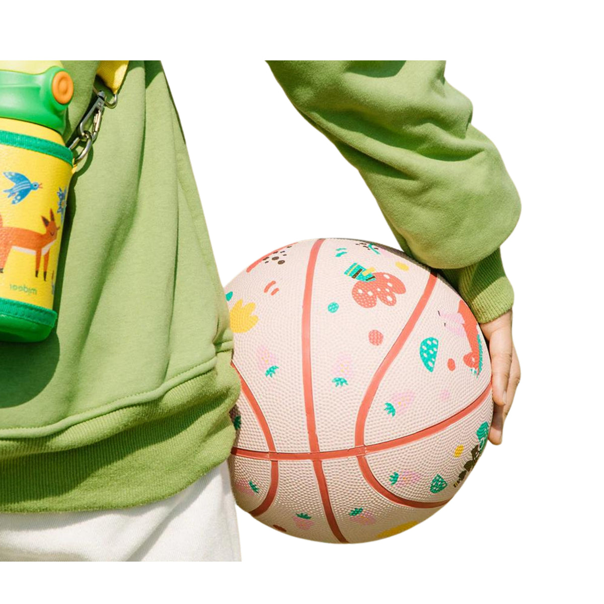 Mideer Kids Basketball Ball - Blue (Small) by Toytinkr