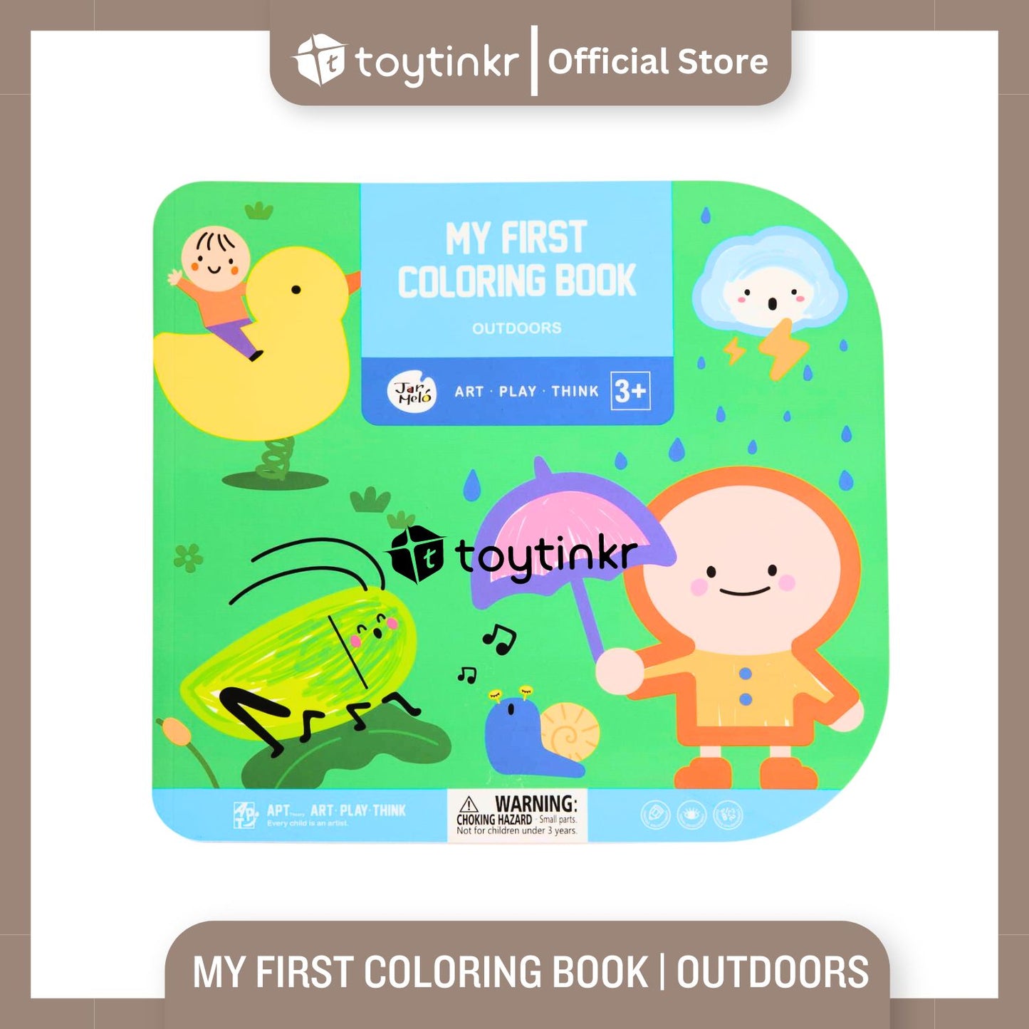 Jar Melo My First Coloring Book by Toytinkr