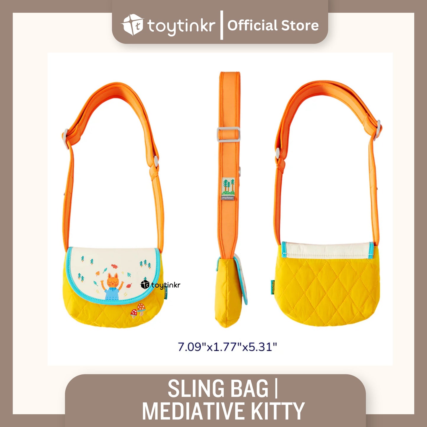Mideer Kids Sling Bag by Toytinkr