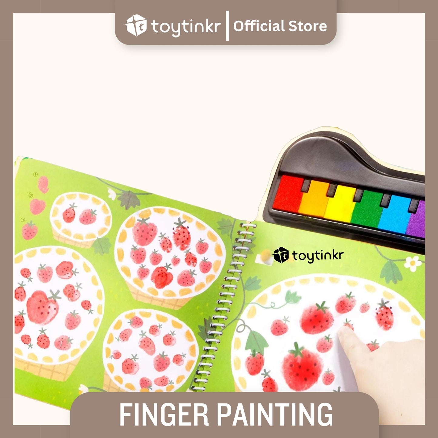 Jar Melo Finger Painting By Toytinkr