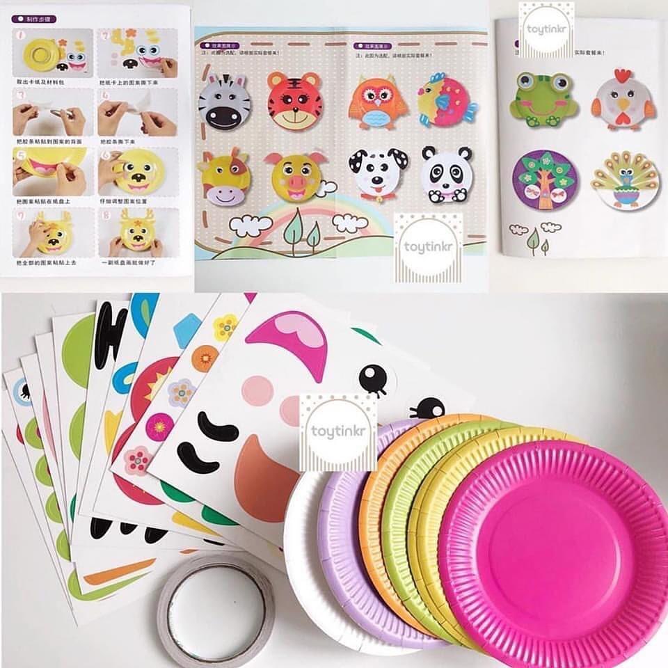 Animal Art Plate by Toytinkr