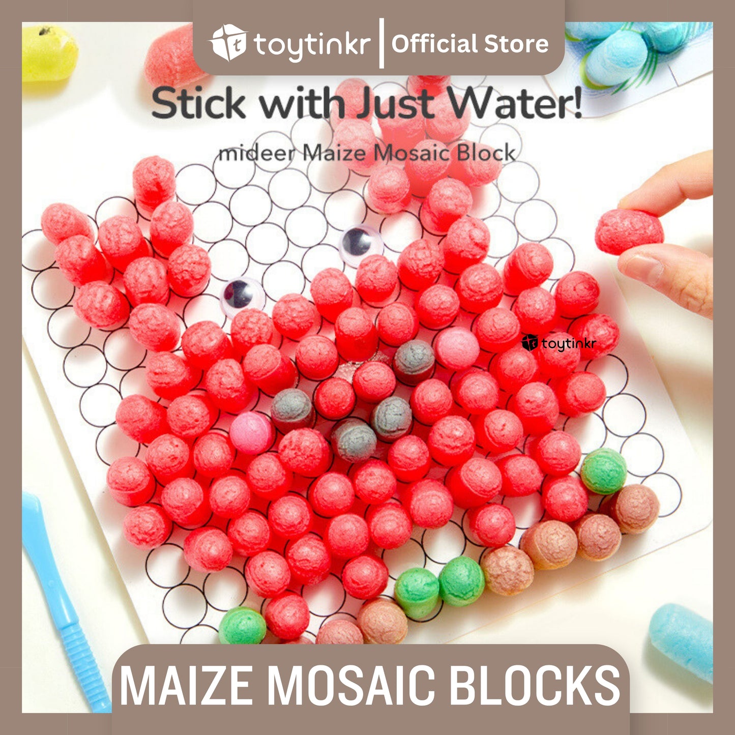 Mideer Maize Mosaic Blocks by Toytinkr