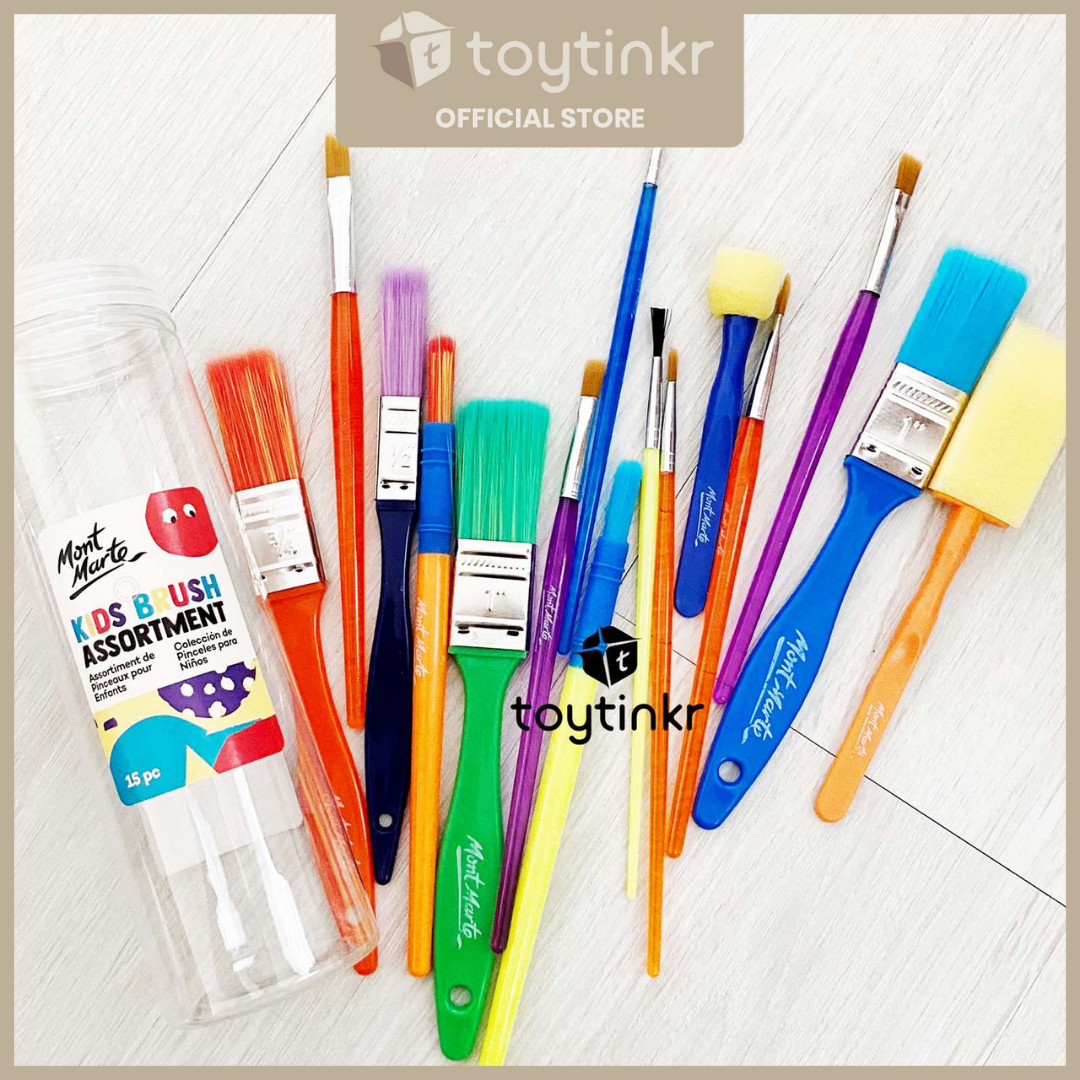 Mont Marte Cylinder Brush Set by Toytinkr