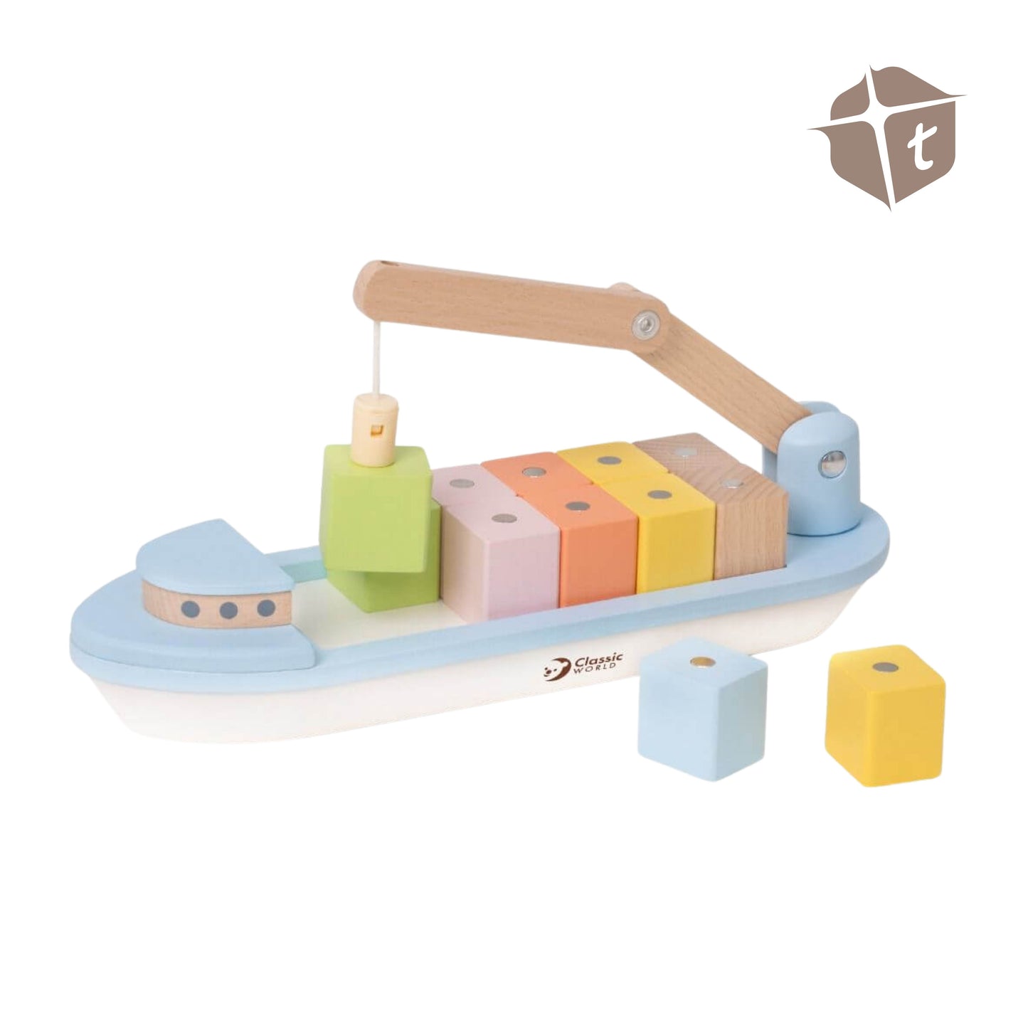 CW Block Boat by Toytinkr