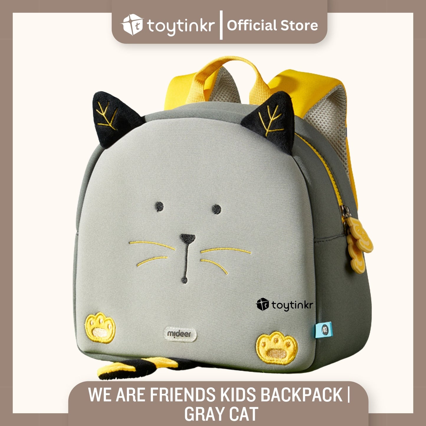 Mideer We Are Friends Kids Backpack By Toytinkr