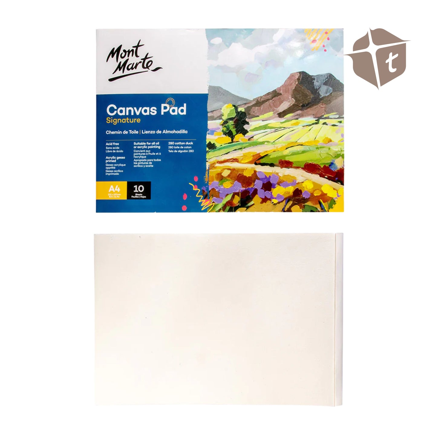Mont Marte Canvas Pad by Toytinkr