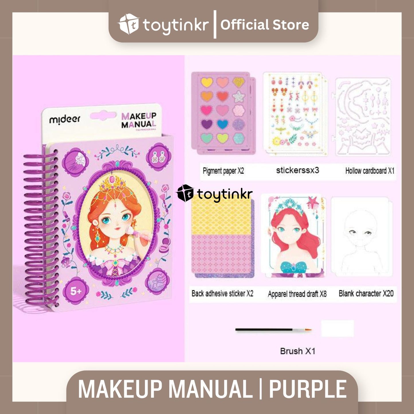 Mideer Makeup Manual By Toytinkr