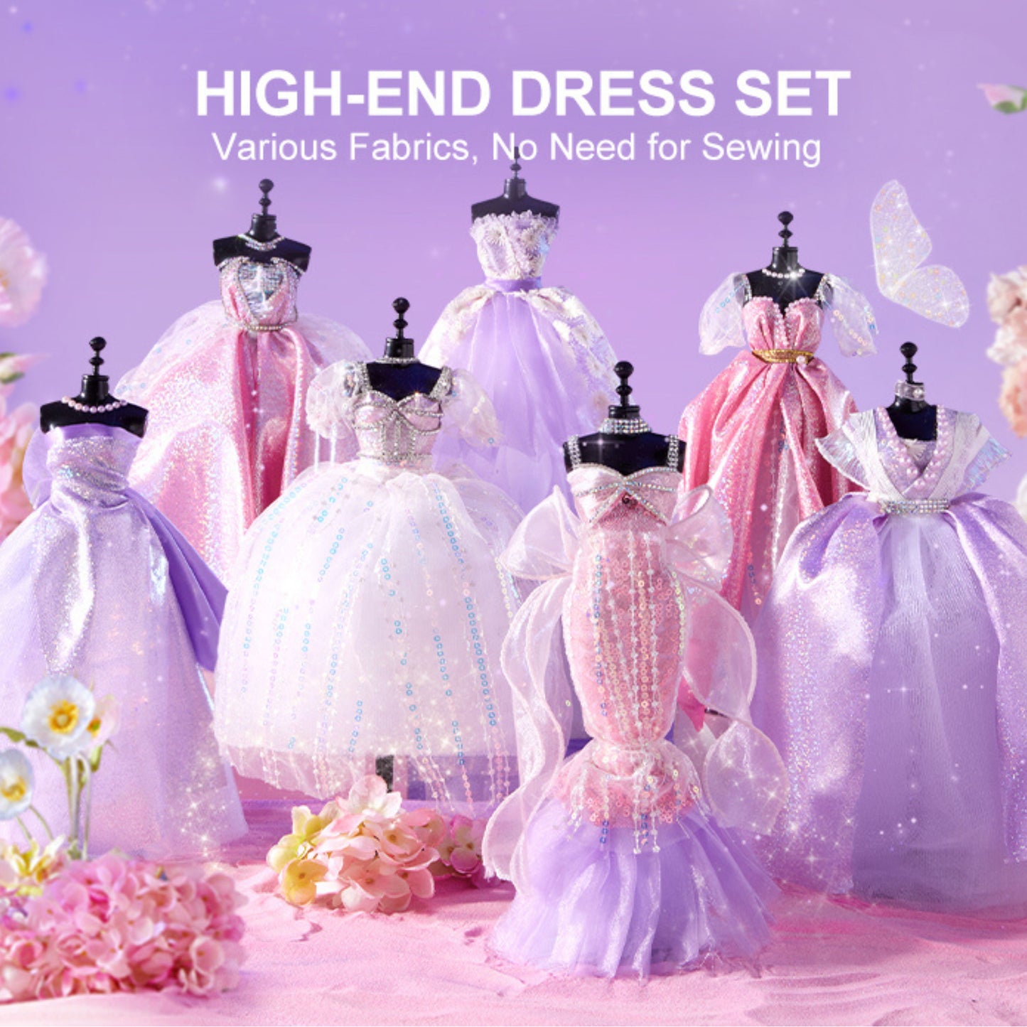 Mideer Clothing Design House - Purple Set by Toytinkr