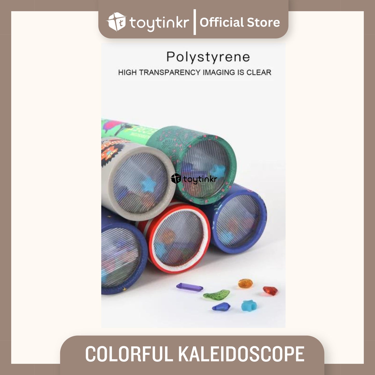 Mideer Colorful Kaleidoscope By Toytinkr