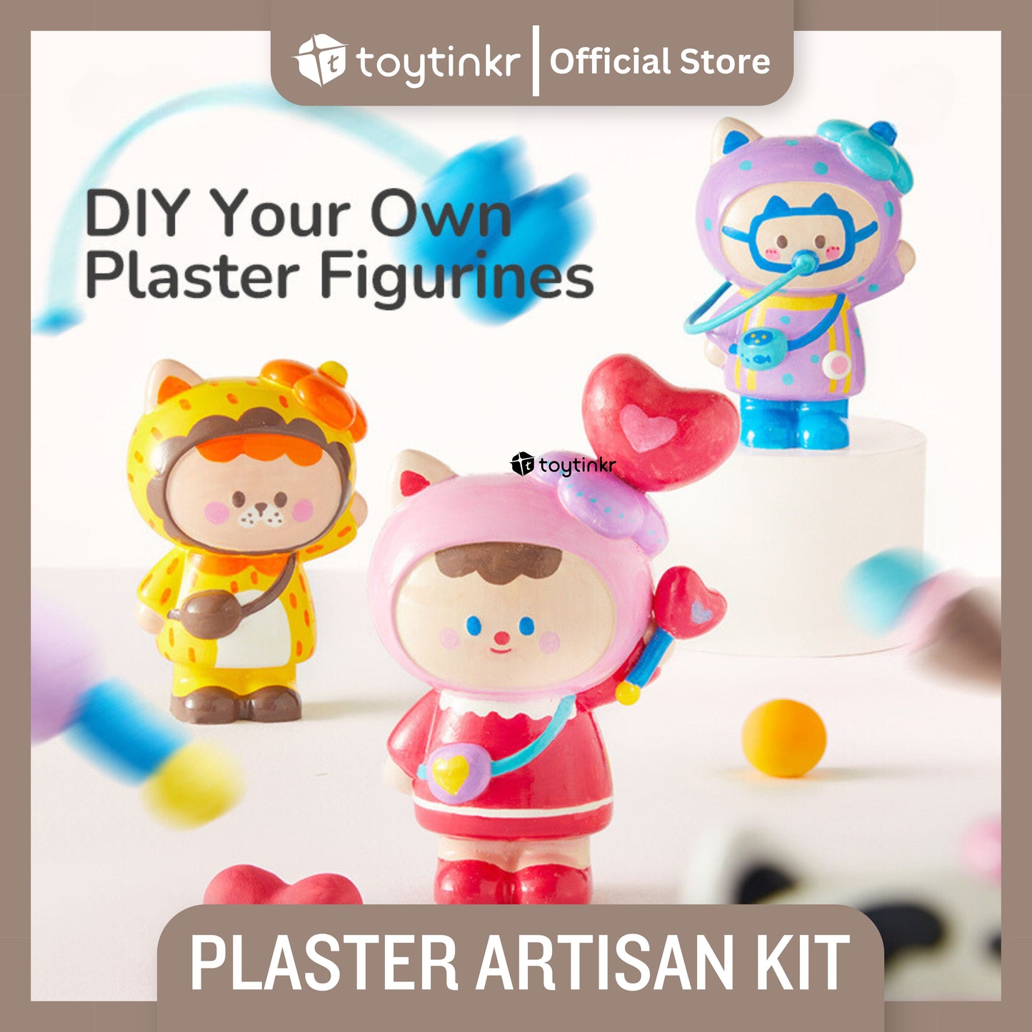 Mideer DIY Plaster Artisan Kit by Toytinkr