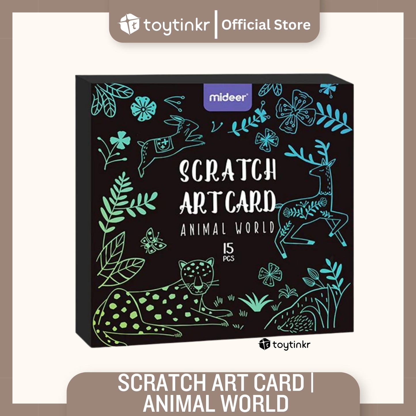 Mideer Scratch Art Card by Toytinkr