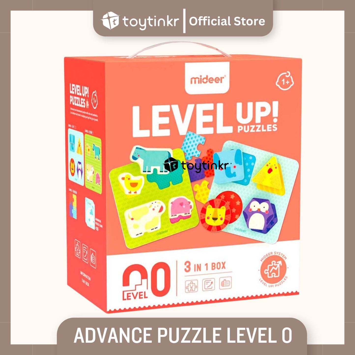 Mideer Advanced Puzzle Level 1 to 9 by Toytinkr