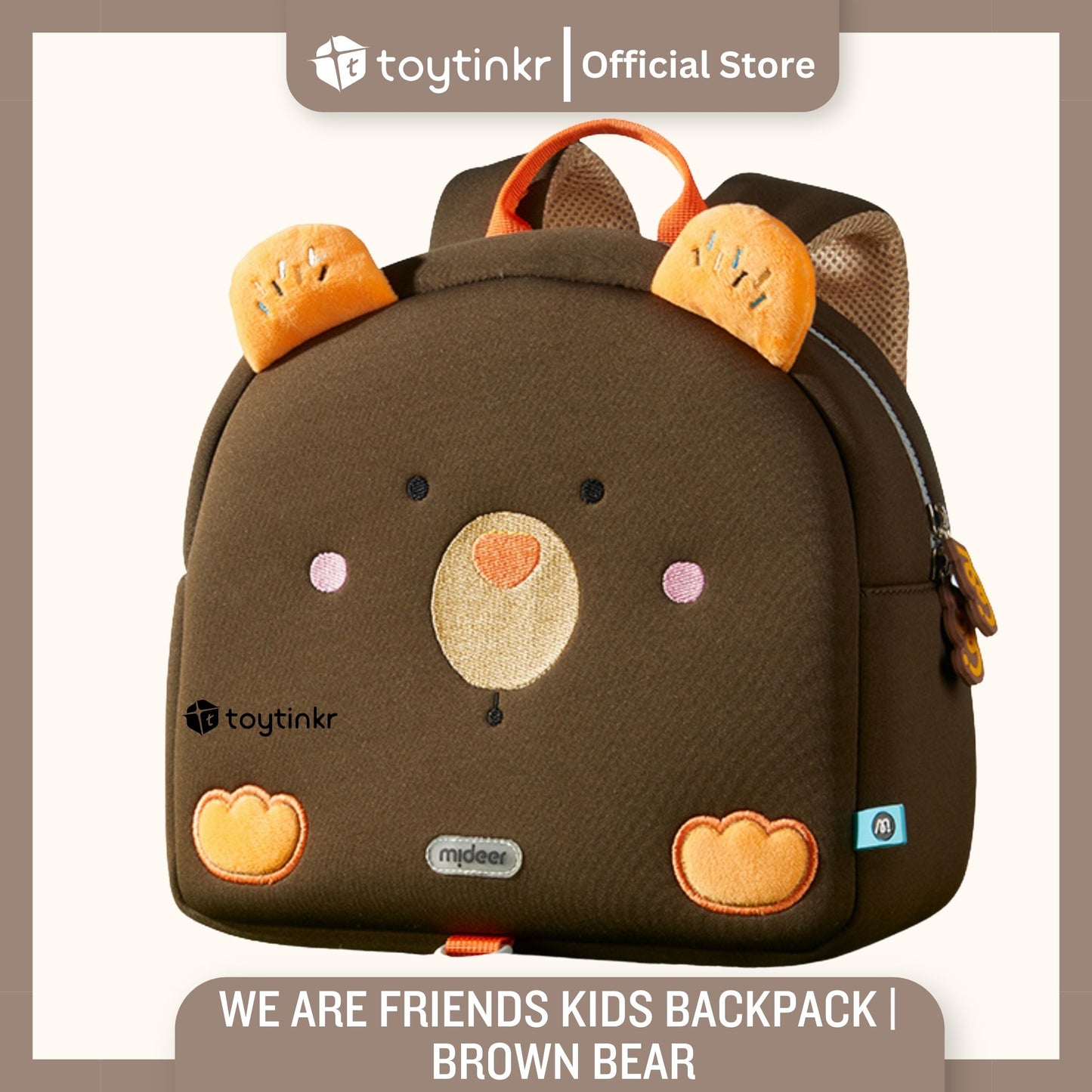 Mideer We Are Friends Kids Backpack By Toytinkr