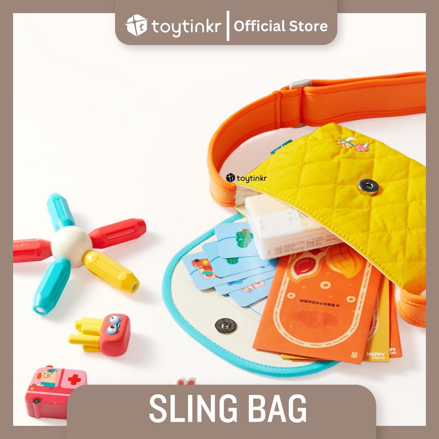 Mideer Kids Sling Bag by Toytinkr