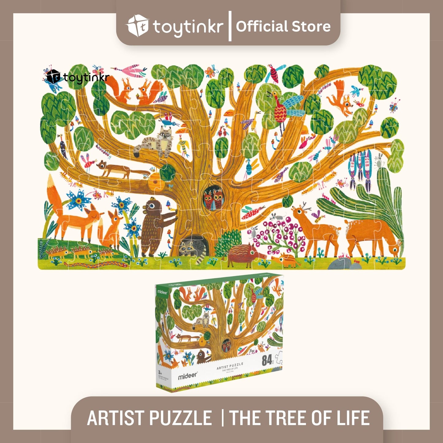 Mideer Artist Puzzle by Toytinkr