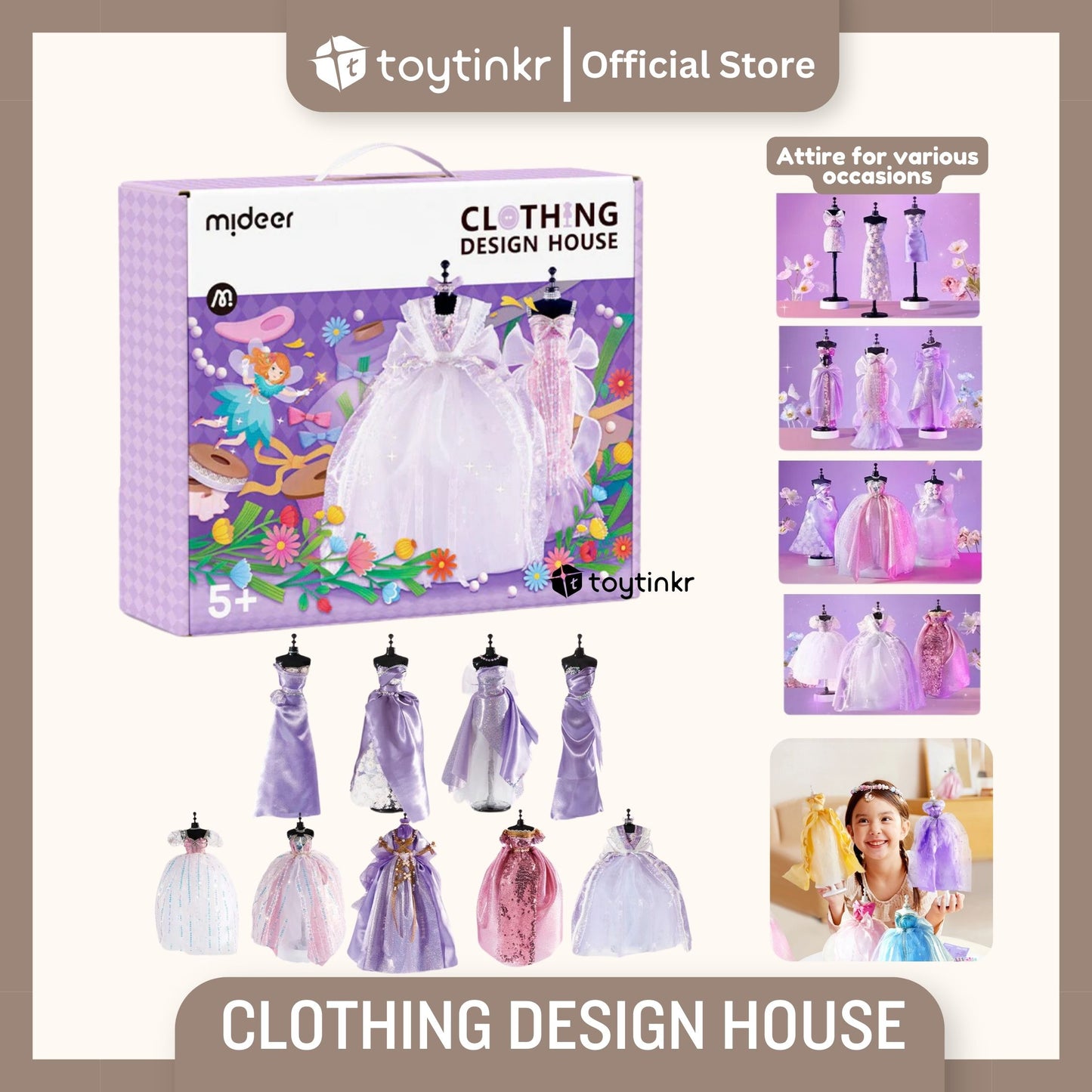 Mideer Clothing Design House by Toytinkr