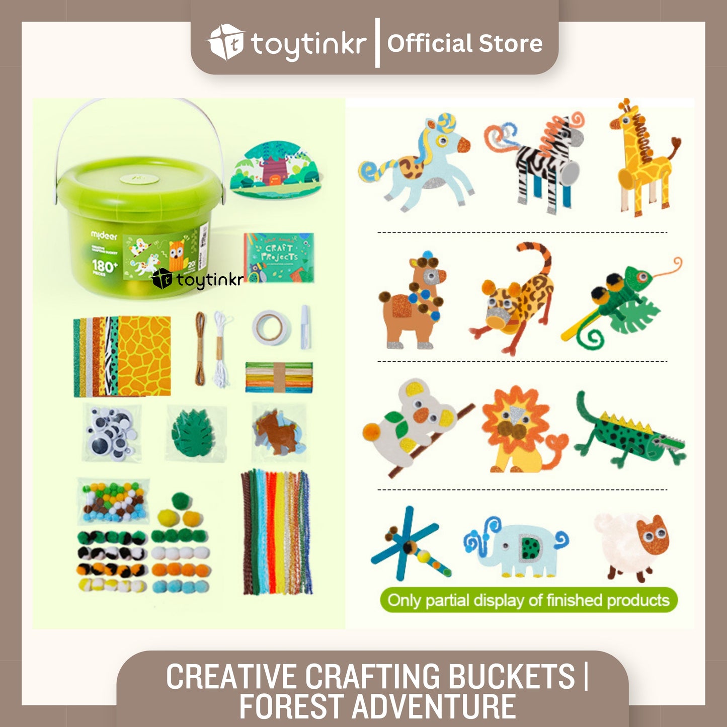 Mideer Creative Crafting Buckets By Toytinkr