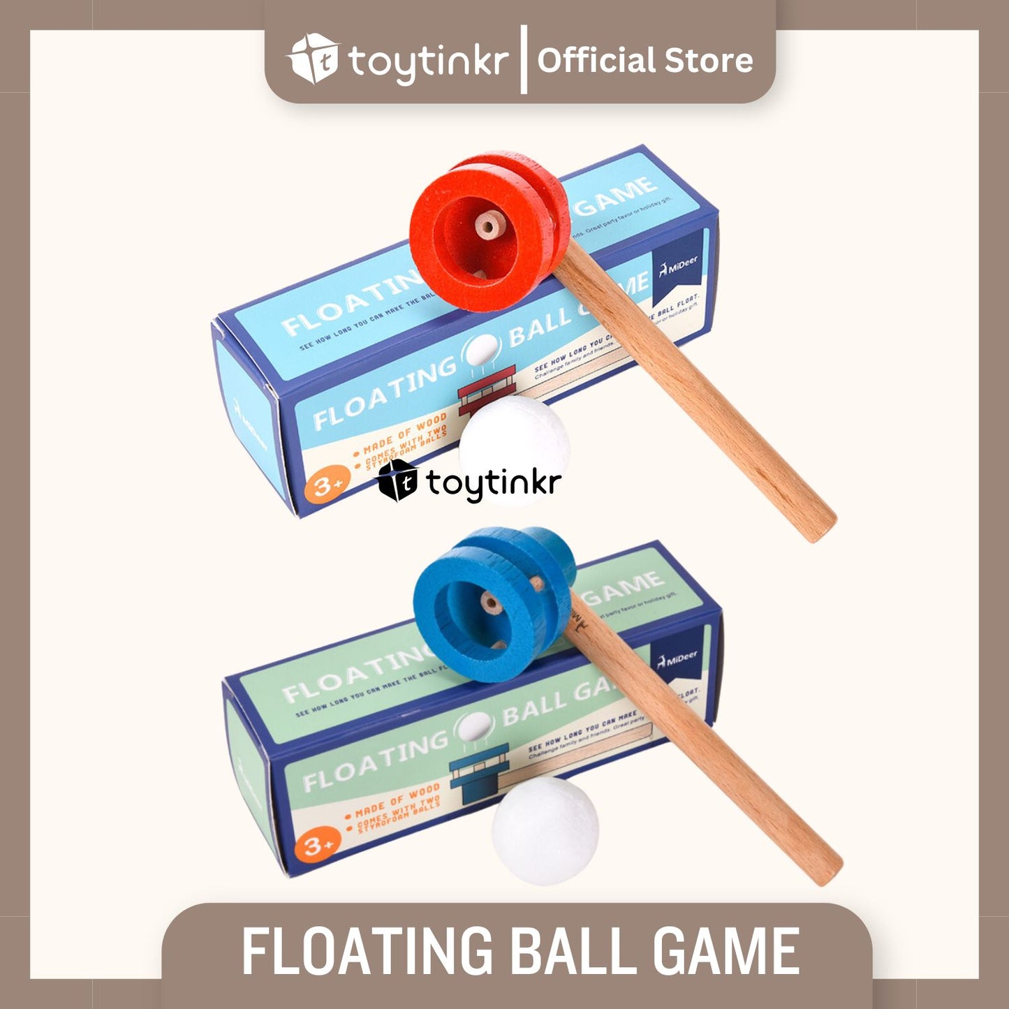 Mideer Floating Ball Game by Toytinkr
