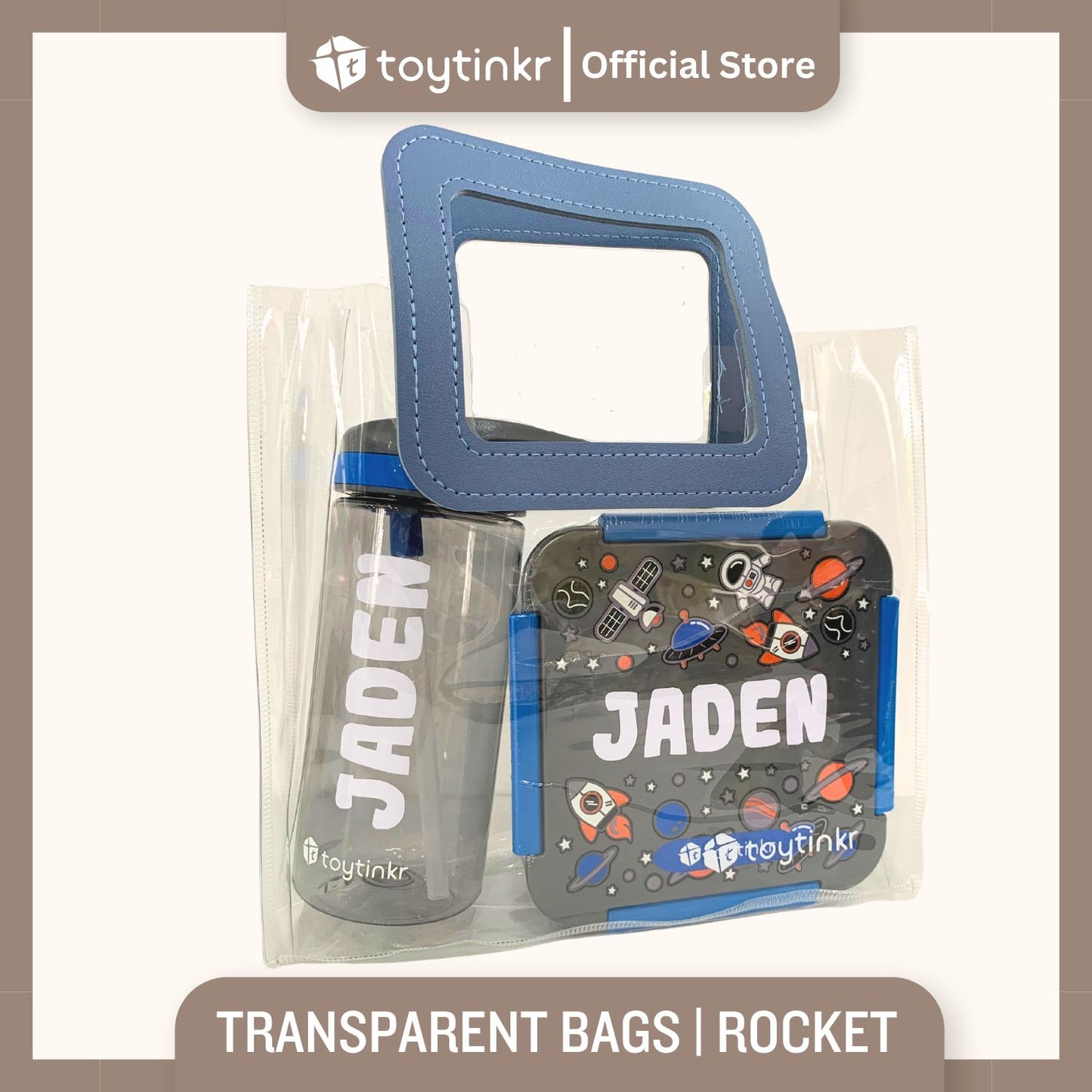 Toytinkr Personalized Snackbox Set