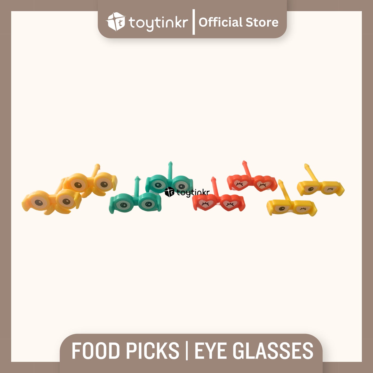 Cute Food Picks by Toytinkr