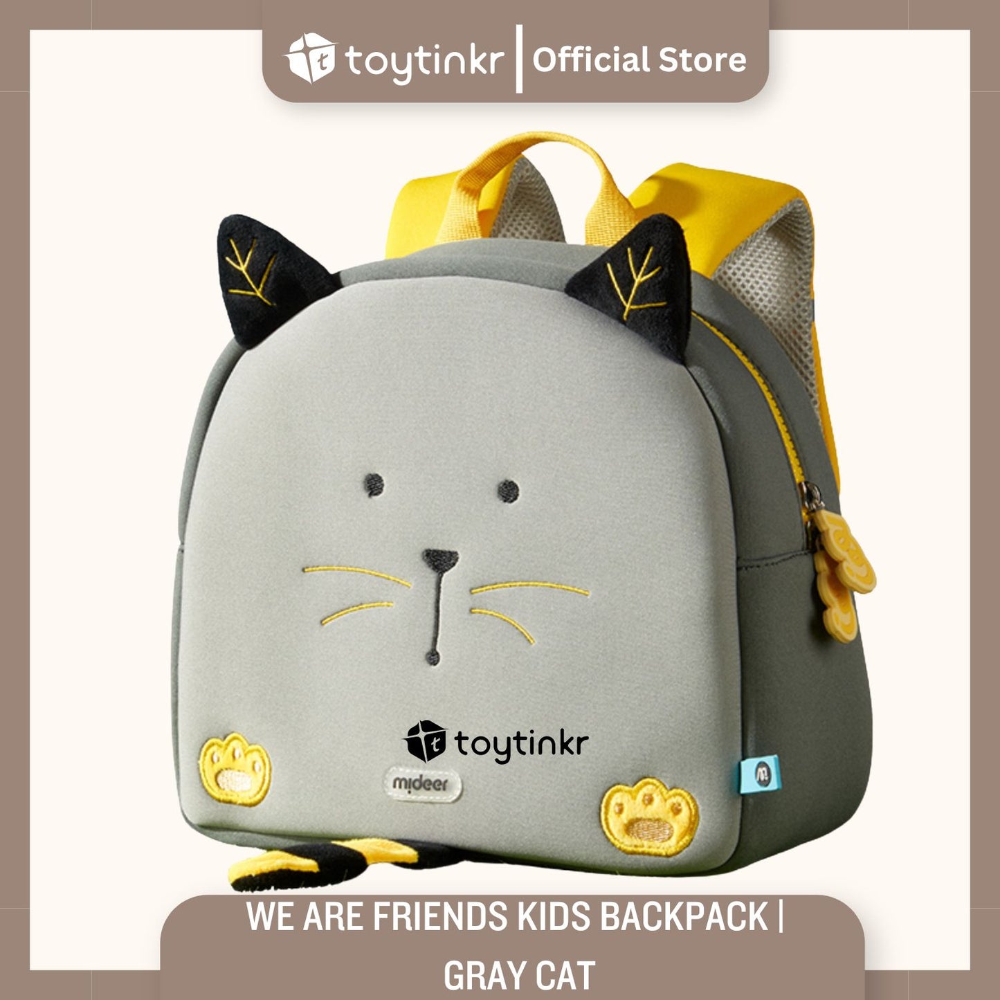 Mideer We Are Friends Kids Backpack By Toytinkr