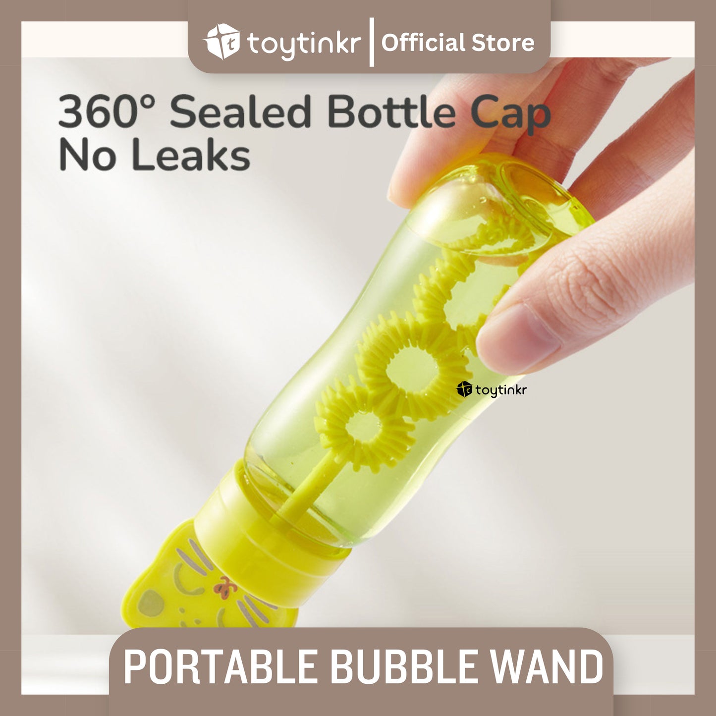 Mideer Portable Bubble Wand by Toytinkr