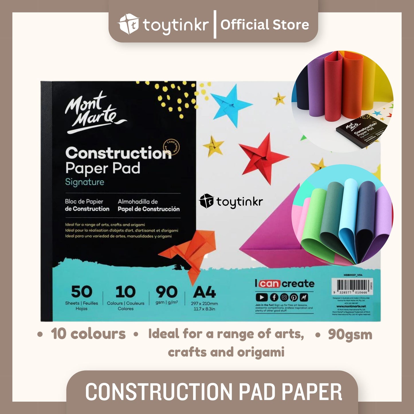 Mont Marte Construction Pad Paper by Toytinkr