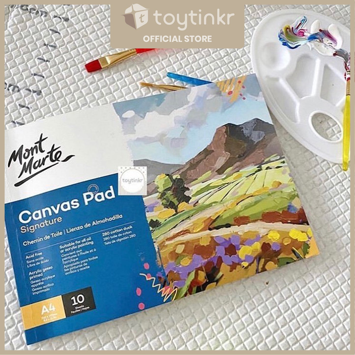 Mont Marte Canvas Pad by Toytinkr
