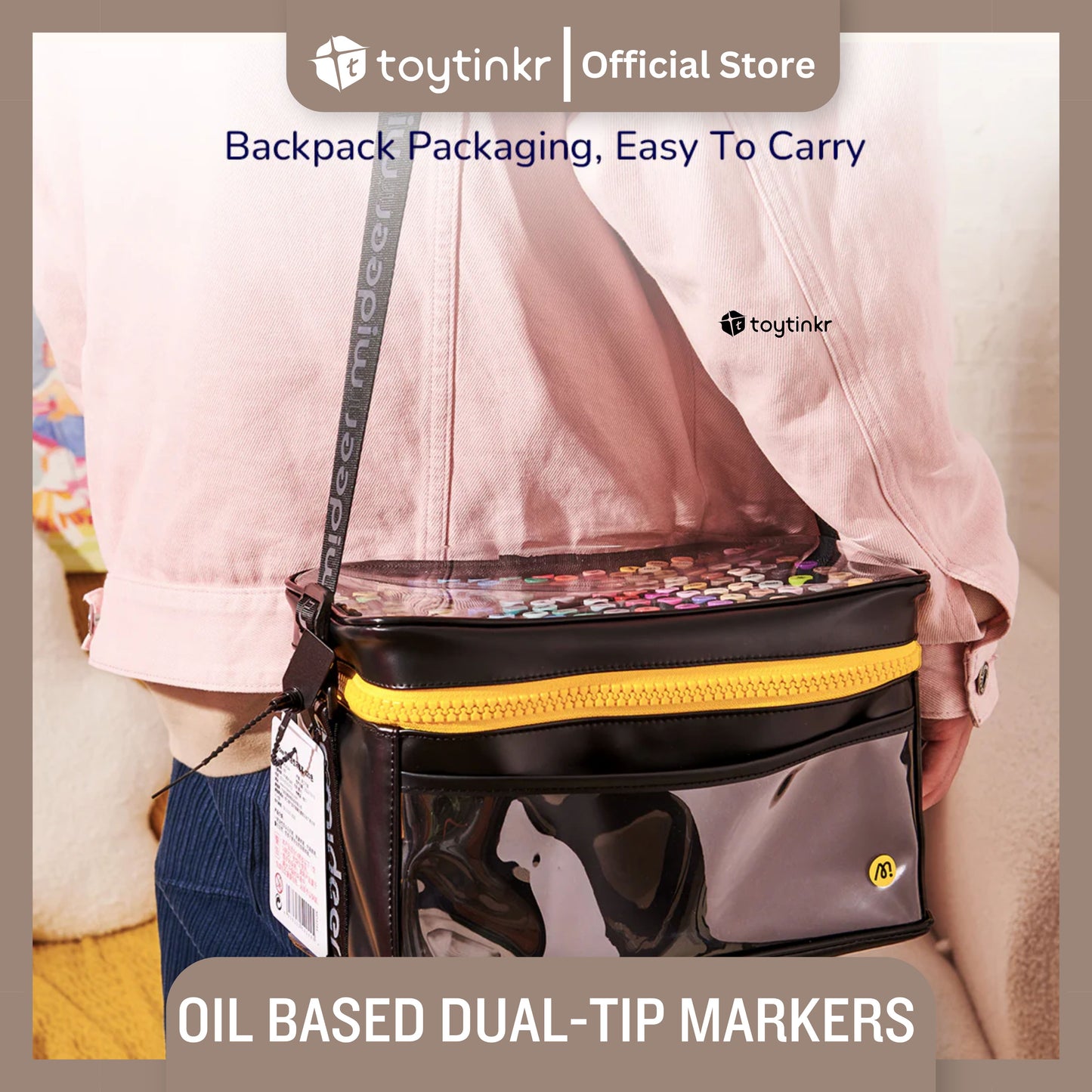 Mideer Oil Based Dual-Tip Markers by Toytinkr