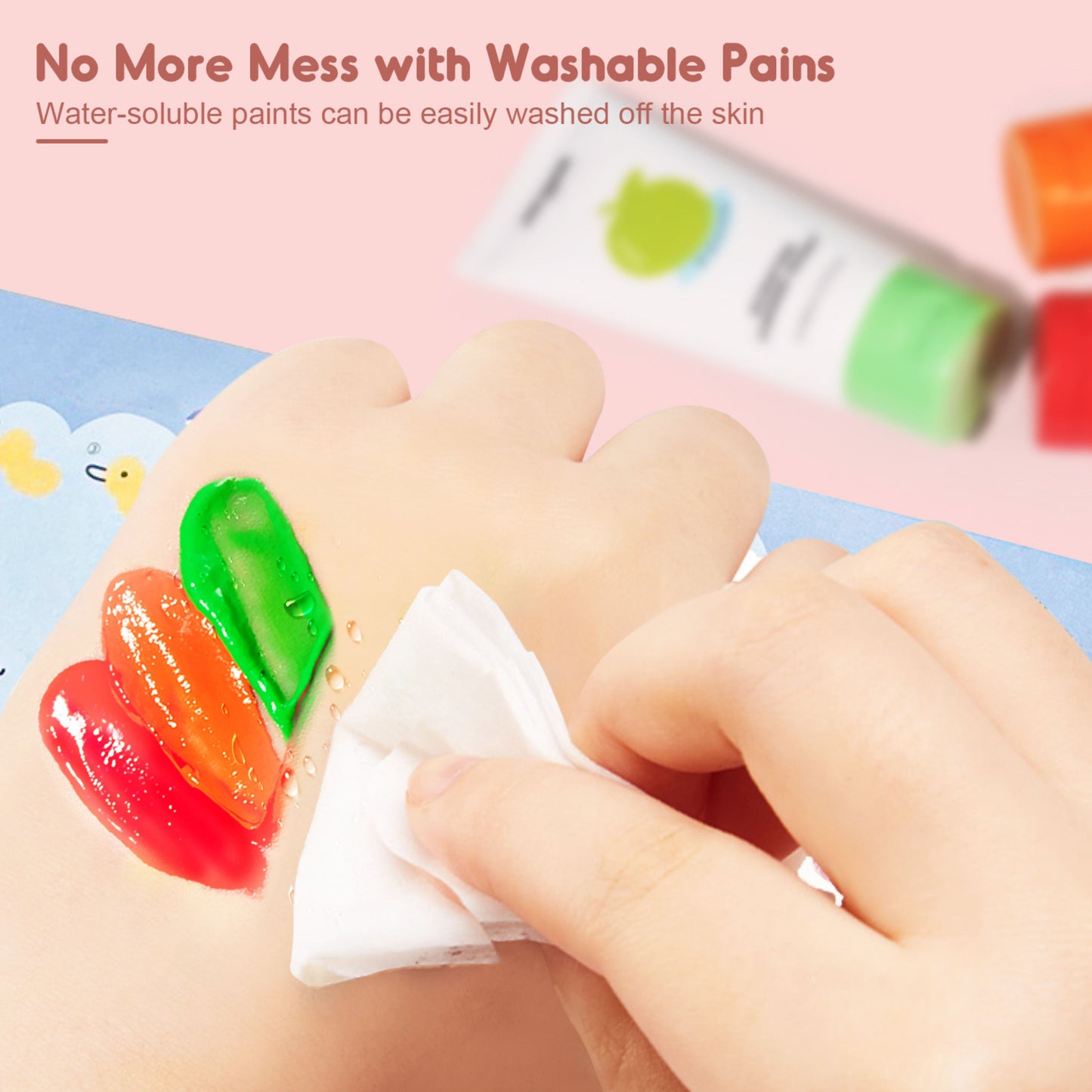 Jar Melo Scented Finger Paint - 12 Colors by Toytinkr