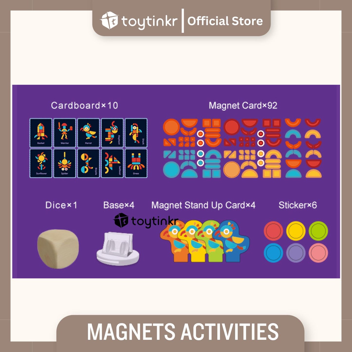 Mideer Magnetic Game Boards by Toytinkr