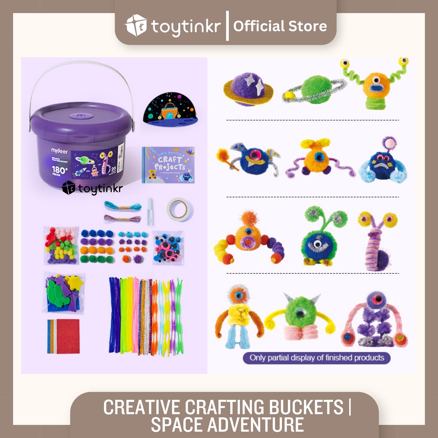 Mideer Creative Crafting Buckets By Toytinkr